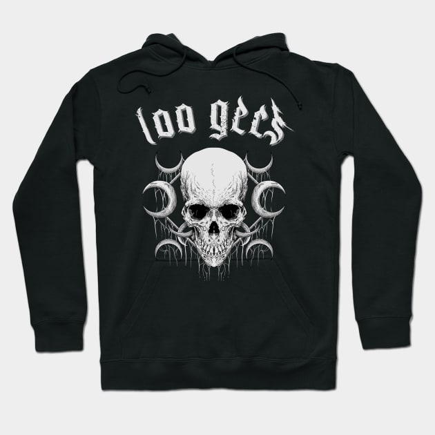 100 gecs in the darkness Hoodie by ramon parada